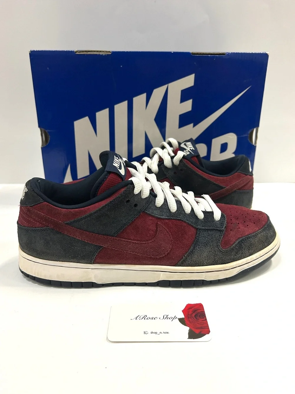 Nike SB Dunk Low ‘Obsidian Team Red’ (304292 404) Shoes Size: 10.5 M